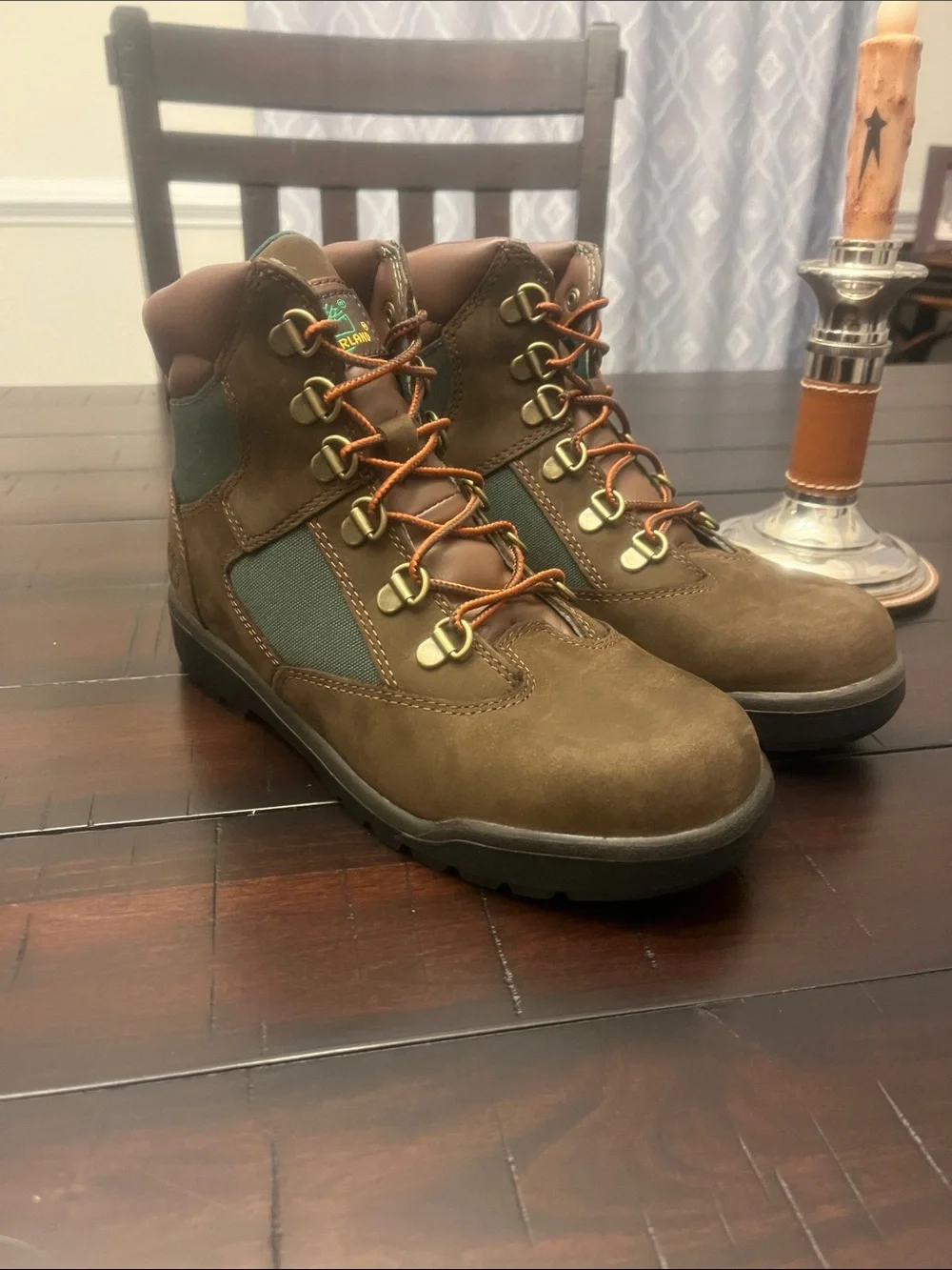 Timberland 6” Field Boots Brown Boys Youth Size 5